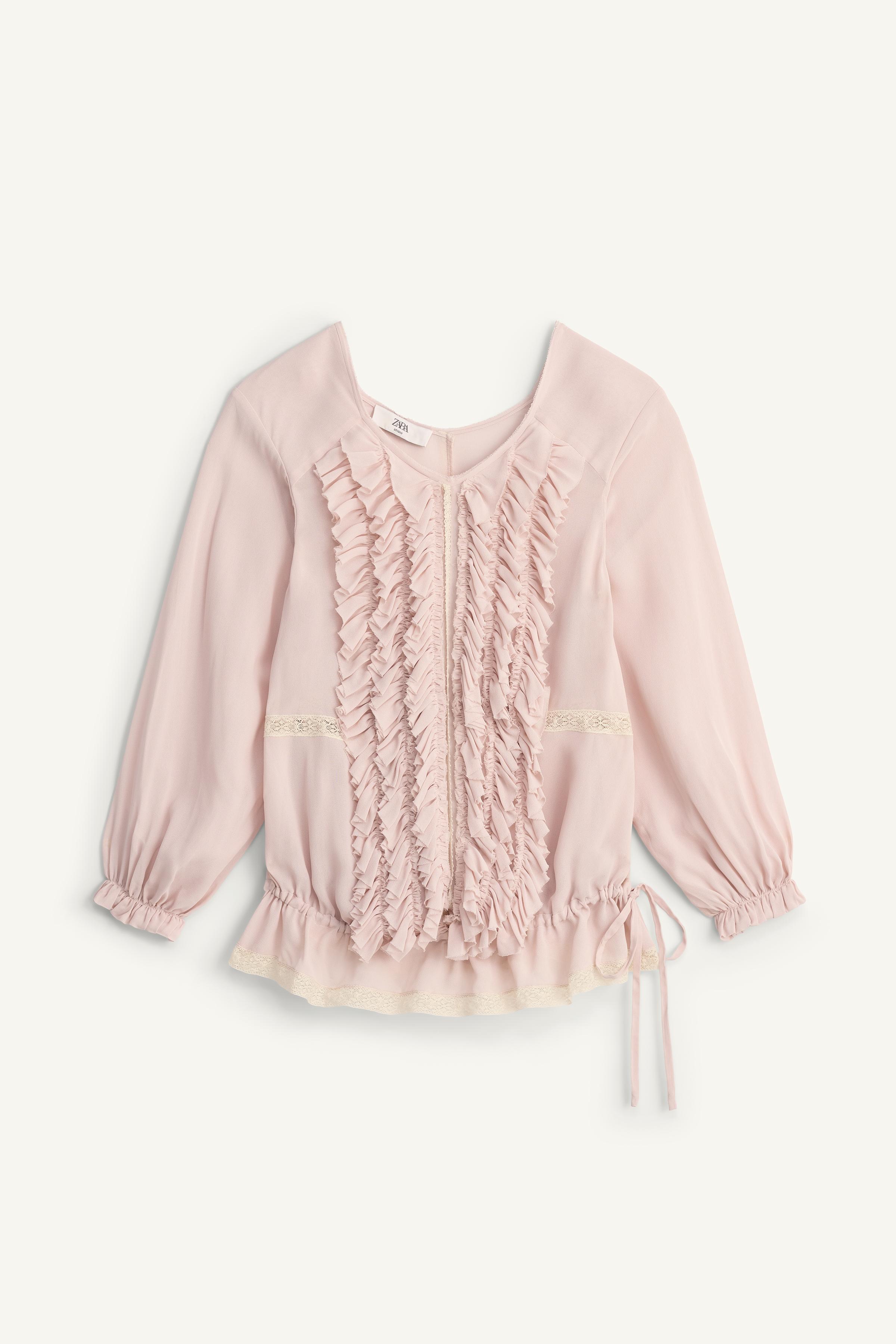 LIMITED EDITION LACE RUFFLE SHIRT